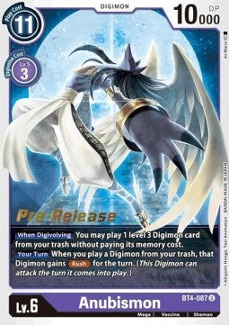 Anubismon (BT4-087) - Promos: Great Legend (Uncommon) [BT-04P-BT4-087]