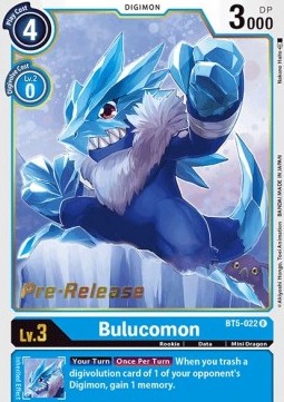Bulucomon (BT5-022) - Promos: Battle Of Omni (Rare) [BT-05P-BT5-022]