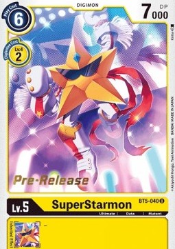 SuperStarmon (BT5-040) - Promos: Battle Of Omni (Uncommon) [BT-05P-BT5-040]