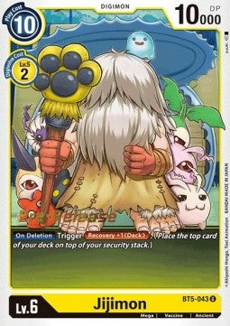 Jijimon (BT5-043) - Promos: Battle Of Omni (Uncommon) [BT-05P-BT5-043]