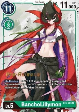 BanchoLillymon (BT5-055) - Promos: Battle Of Omni (Uncommon) [BT-05P-BT5-055]
