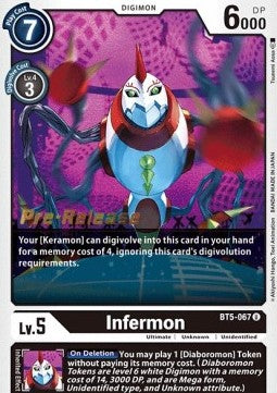 Infermon (BT5-067) - Promos: Battle Of Omni (Uncommon) [BT-05P-BT5-067]