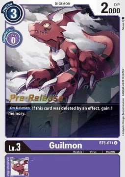 Guilmon (BT5-071) - Promos: Battle Of Omni (Uncommon) [BT-05P-BT5-071]