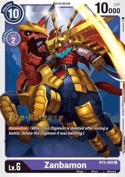 Zanbamon (BT5-080) - Promos: Battle Of Omni (Uncommon) [BT-05P-BT5-080]