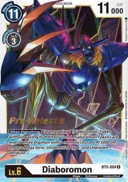 Diaboromon (BT5-084) - Promos: Battle Of Omni (Rare) [BT-05P-BT5-084]