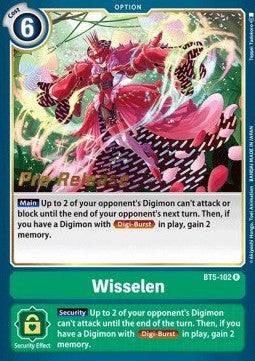 Wisselen (BT5-102) - Promos: Battle Of Omni (Rare) [BT-05P-BT5-102]