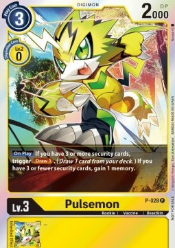 Pulsemon (P-028) (V.3) - Promos (Alternative Art) [P-P-028]