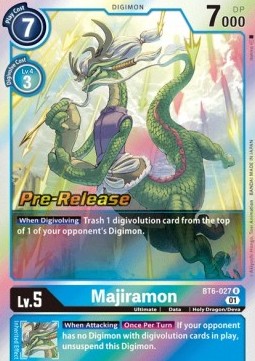 Majiramon (BT6-027) - Promos: Double Diamond (Rare) [BT-06P-BT6-027]