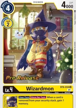 Wizardmon (BT6-034) - Promos: Double Diamond (Uncommon) [BT-06P-BT6-034]