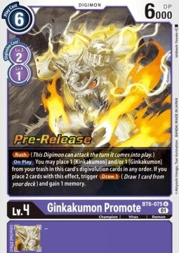Ginkakumon Promote (BT6-075) - Promos: Double Diamond (Uncommon) [BT-06P-BT6-075]