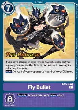 Fly Bullet (BT6-109) - Promos: Double Diamond (Uncommon) [BT-06P-BT6-109]
