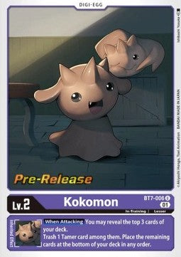 Kokomon (BT7-006) - Promos: Next Adventure (Uncommon) [BT-07P-BT7-006]
