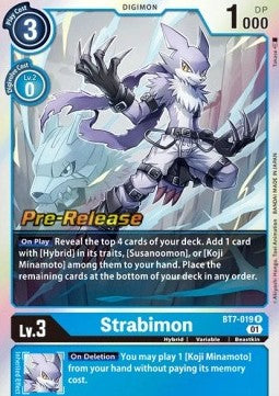 Strabimon (BT7-019) - Promos: Next Adventure (Rare) [BT-07P-BT7-019]