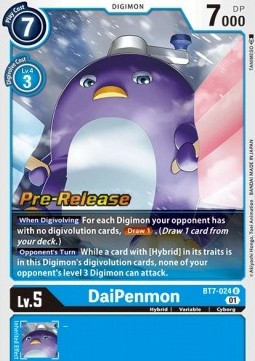 DaiPenmon (BT7-024) - Promos: Next Adventure (Uncommon) [BT-07P-BT7-024]