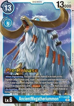AncientMegatheriummon (BT7-030) - Promos: Next Adventure (Rare) [BT-07P-BT7-030]