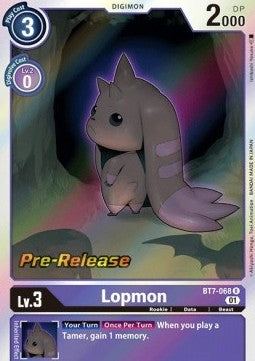 Lopmon (BT7-068) - Promos: Next Adventure (Rare) [BT-07P-BT7-068]