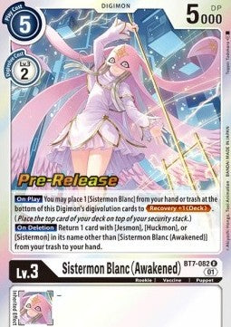 Sistermon Blanc (Awakened) (BT7-082) - Promos: Next Adventure (Rare) [BT-07P-BT7-082]