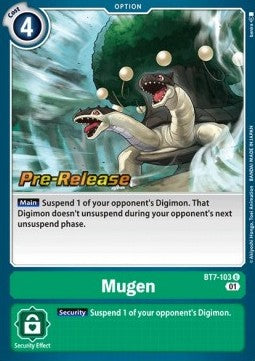 Mugen (BT7-103) - Promos: Next Adventure (Uncommon) [BT-07P-BT7-103]