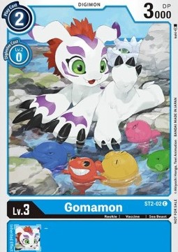 Gomamon (ST2-02) - Official Tournament Pack Events (Alternative Art) [OTPE-ST2-02]