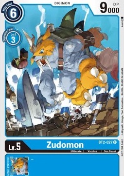 Zudomon (BT2-027) - Official Tournament Pack Events (Alternative Art) [OTPE-BT2-027]
