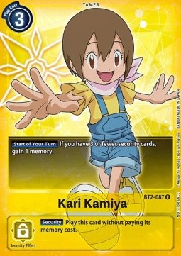 Kari Kamiya (BT2-087) - Official Tournament Pack Events (Alternative Art) [OTPE-BT2-087]
