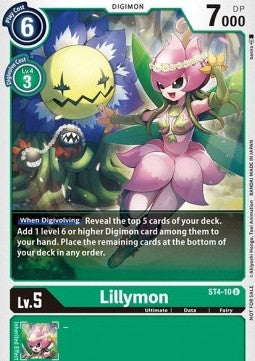 Lillymon (ST4-10) - Official Tournament Pack Events (Alternative Art) [OTPE-ST4-10]