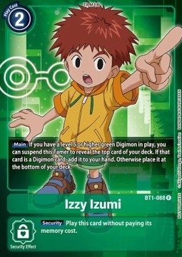 Izzy Izumi (BT1-088) - Official Tournament Pack Events (Alternative Art) [OTPE-BT1-088]