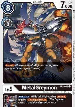 MetalGreymon (BT2-063) - Official Tournament Pack Events (Alternative Art) [OTPE-BT2-063]