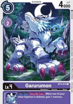 Garurumon (BT2-073) - Official Tournament Pack Events (Alternative Art) [OTPE-BT2-073]