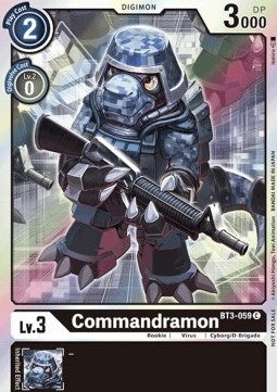 Commandramon (BT3-059) - Event Pack (Alternative Art) [EP1-BT3-059]