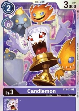 Candlemon (BT3-076) - Event Pack (Alternative Art) [EP1-BT3-076]