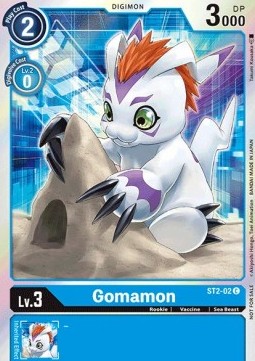 Gomamon (ST2-02) - Event Pack (Alternative Art) [EP1-ST2-02]