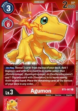 Agumon (BT5-007) - Event Pack 2 (Alternative Art) [EP2-BT5-007]