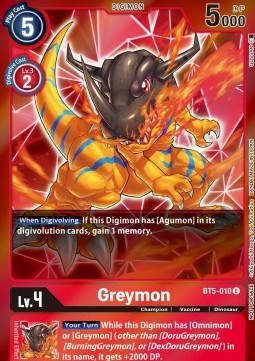 Greymon (BT5-010) - Event Pack 2 (Alternative Art) [EP2-BT5-010]