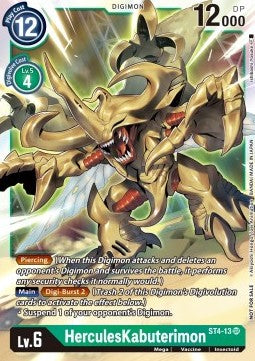 HerculesKabuterimon (ST4-13) - Event Pack 2 (Alternative Art) [EP2-ST4-13]
