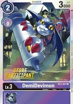 DemiDevimon (BT2-067) (V.1) - Store Championships Promos (Alternative Art) [SCP-BT2-067]