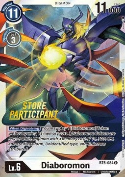Diaboromon (BT5-084) (V.1) - Store Championships Promos (Alternative Art) [SCP-BT5-084]