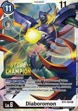 Diaboromon (BT5-084) (V.2) - Store Championships Promos (Alternative Art) [SCP-BT5-084]