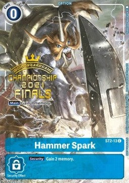 Hammer Spark (ST2-13) - Championship 2021 Promos (Alternative Art) [CP21-ST2-13]