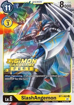 SlashAngemon (BT1-62) - Digimon Card Game Fest (Alternative Art) [DCGF-BT1-62]