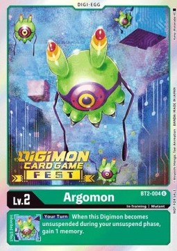 Argomon (BT2-004) - Digimon Card Game Fest (Uncommon) [DCGF-BT2-005]