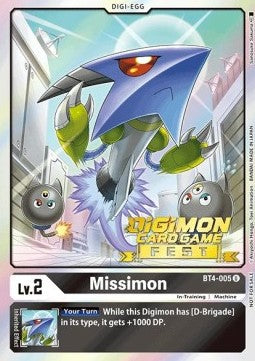 Missimon (BT4-005) - Digimon Card Game Fest (Uncommon) [DCGF-BT4-005]