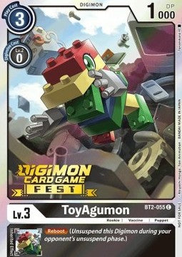 ToyAgumon (BT2-055) - Digimon Card Game Fest (Common) [DCGF-BT2-055]