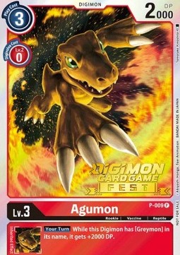 Agumon (P-009) (V.2) - Promos (Promo) [P-P-009]