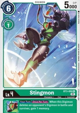 Stingmon (BT3-050) (V.2) - Official Tournament Pack Events (Alternative Art) [OTPE-BT3-050]