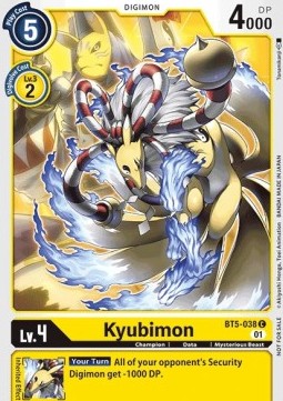 Kyubimon (BT5-038) - Official Tournament Pack Events (Alternative Art) [OTPE-BT5-038]