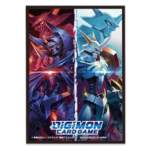 60 Tamer's Set 2 (PB-04): "Omnimon Zwart Defeat & Omnimon" Sleeves - Premium Bandai Products