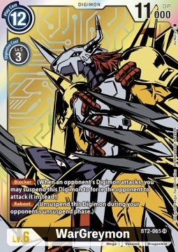 WarGreymon (BT2-065) (V.2) - Release Special Booster v1.0 (Alternative Art) [SR1.0-BT2-065]