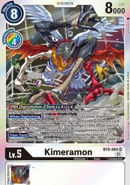 Kimeramon (BT8-084) (V.1) - New Awakening (Super Rare) [BT-08-084]
