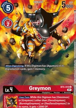 Greymon (BT5-010) - Special Tournament Promos (Alternative Art) [STP-BT5-010]
